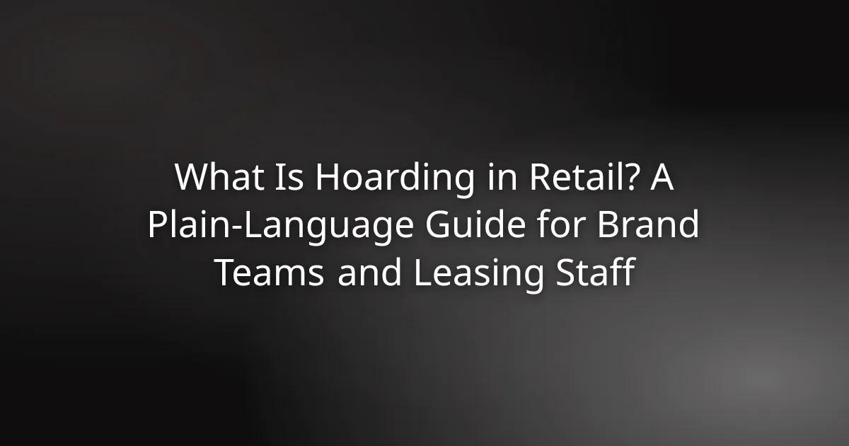 Branded retail hoarding wall enclosing a mall store fit-out
